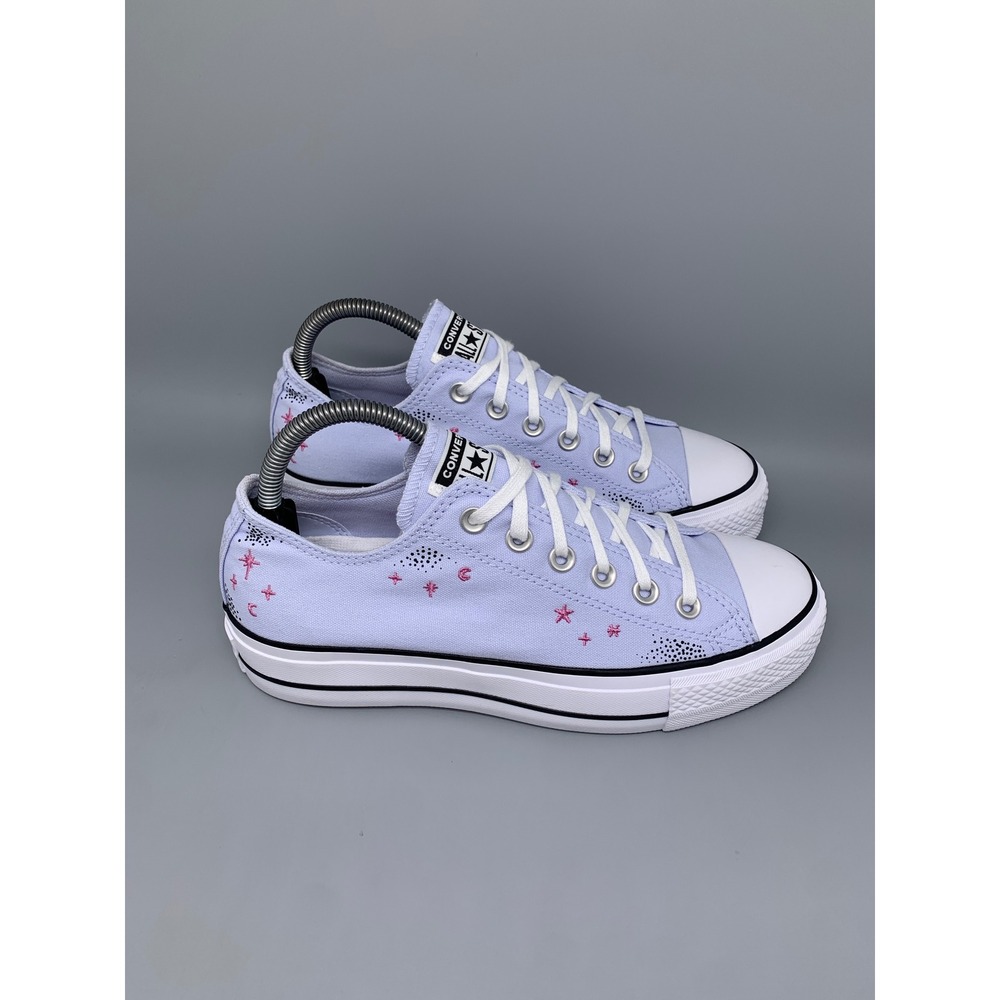 Converse Chuck Taylor All Star Lift Platform Purple Shoes A15004F Women's Sz 8